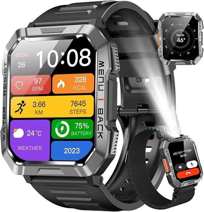 Blackview Military Smart Watch for Men